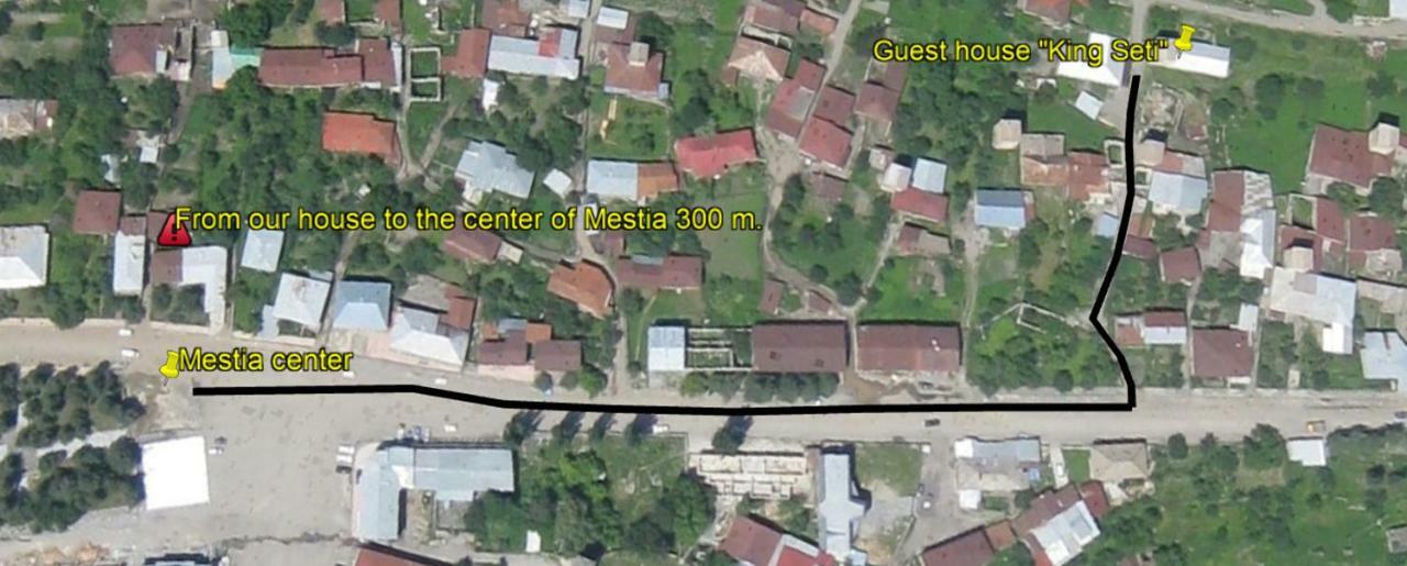 Guesthaus King Seti Hotel Mestia Eksteriør billede